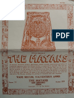 The Mayans: V Adi Mecum