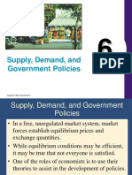 Supply, Demand, and Government Policies