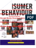 Consumer Behaviour by M. Khan