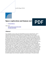 Space Exploration and Human Survival: Space Policy Volume 30, Issue 4