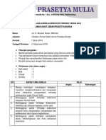 Evaluasi Kinerja Direktur RS 2018