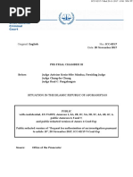 International criminal court judgement
