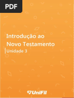 Introdução Ao Novo Testamento Unidade III