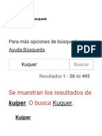 Resultados de búsqueda Kuiper