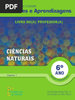 6 Ano CN Professor Vol 1