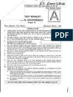 UPSC IES 2012 Civil Engg Paper 2 Objective Type Question Paper (2)