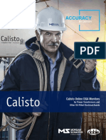 Calisto Online DGA Monitors For Transformer Oil