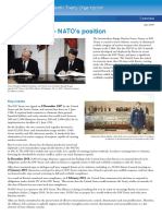 The INF Treaty - NATO's Position: North Atlantic Treaty Organization