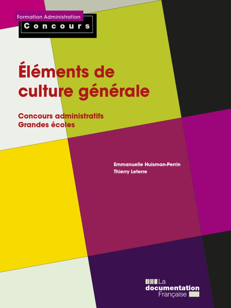 Elements De Culture Generale Pdf La Nature Science