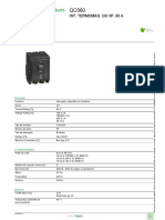 Interruptores Termomagnéticos QO - QOB - QO360 PDF