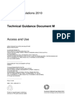 Technical Guidance Document M - 2010 (Access and Use)