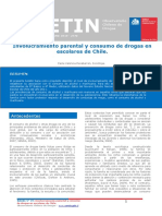 Boletin 19 Involucramiento Parental y Consumo de Drogas en Escolares de Chile