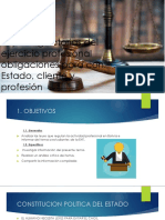 Leyes Regulatorias Del Ejercicio Profesional