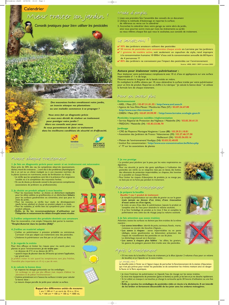 Calendrier De Traitement Des Arbres Fruitiers Pdf Guide Arel Calendrier | PDF | Oignon | Pesticide