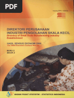 ID Direktori Perusahaan Industri Pengolahan Skala Kecil Buku II Hasil Se 2006 PDF