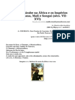 A expansão árabe na África e os Impérios Negros de Gana, Mali e Songai (sécs. VII-XVI) _ Idade Média - Prof. Dr. Ricardo da Costa.pdf