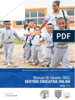 Manual Gestion Educativa Online