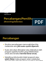 5 Percabangan Java PDF