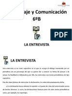 038 6b Lenguaje Diapositivas La Entrevista