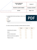 Encuesta Satisfaccion Empleados