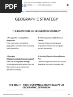 How To Create Your Geographic Expansion Strategy - Free PPT Templates