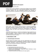 6 Dinâmicas Pedagógicas Para Grupos