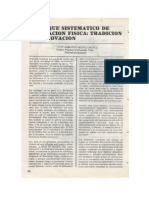 Enfoque Sistematico de Educacion Fisica: Tradicion O Renovacion