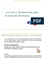 Clase 7-Métodos y Herramientas para la toma de Decisiones.ppt