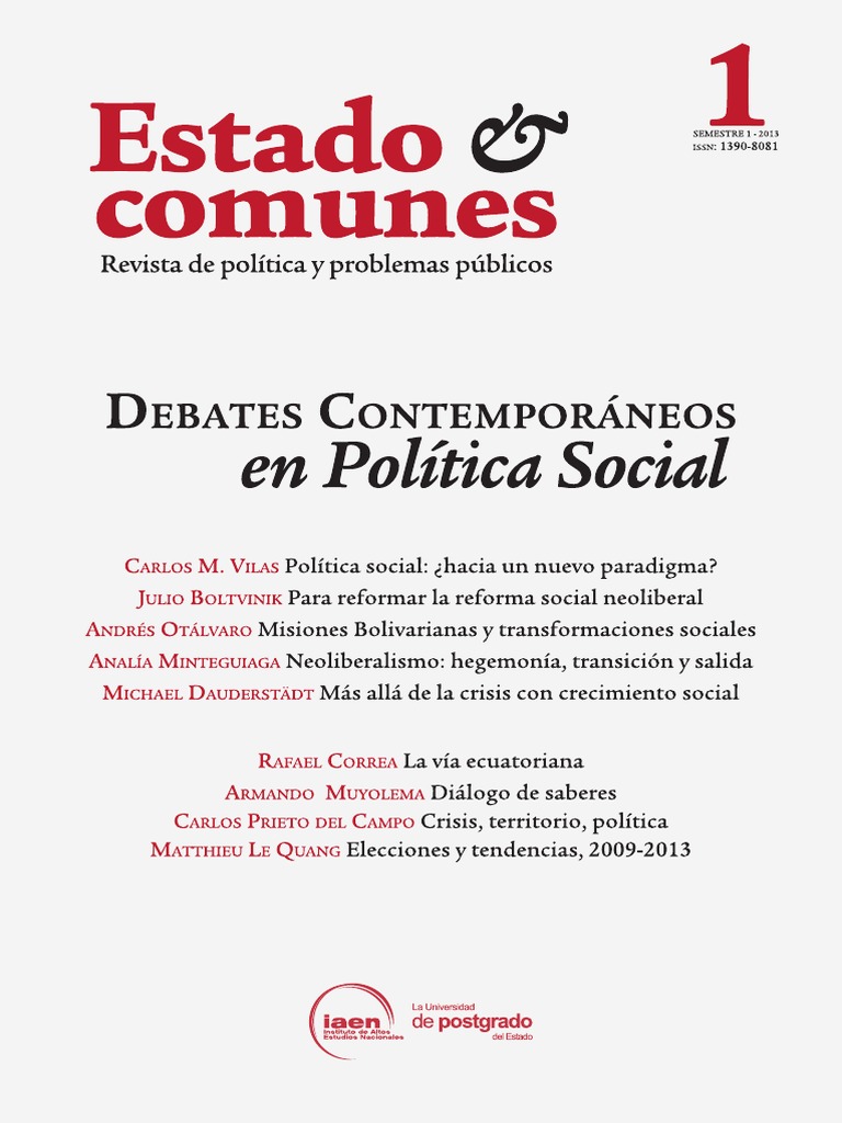 Revista Final Democracia Ideologias Politicas