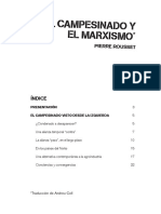 El Campesinado y el marxismo. P. Rousset.pdf