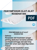 PENYIMPANAN ALAT KESEHATAN