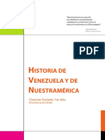 Coleccion Bicentenario Historia de Venezuela y de Nuestramerica 1er Ano