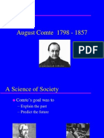 Auguste Comte - PPT Presentation