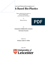 Starch Based Bio-Plastics