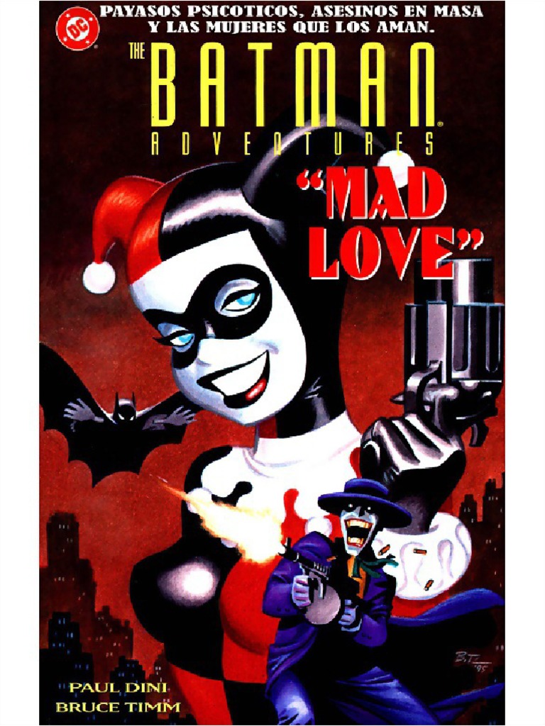 Batman Mad Love Coloring Book