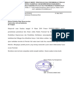 Surat Nomor 415 Balasan Permohonan Permintaan Hari PDF