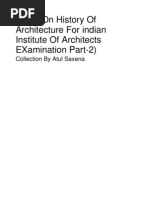 Download History Of  Architecture Notes For part2 Examination Indian Institute Of Architects by Atul Kumar Engineer SN41382313 doc pdf
