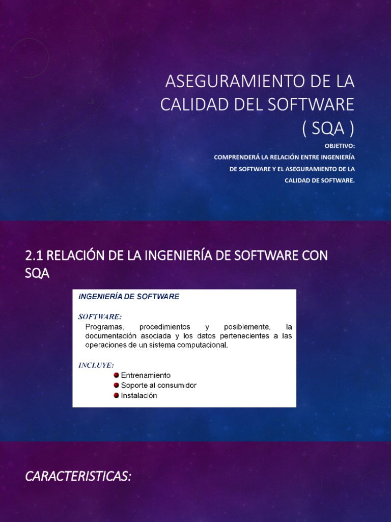 Unidad 2 Aseguramiento de La Calidad Del Software | PDF | Ingeniería de ...