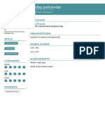 Hriday's Resume PDF