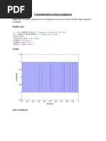 Communication System Matlab