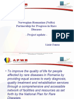 Norwegian-Romanian (Noro) Partnership For Progress in Rare Diseases - Project Update