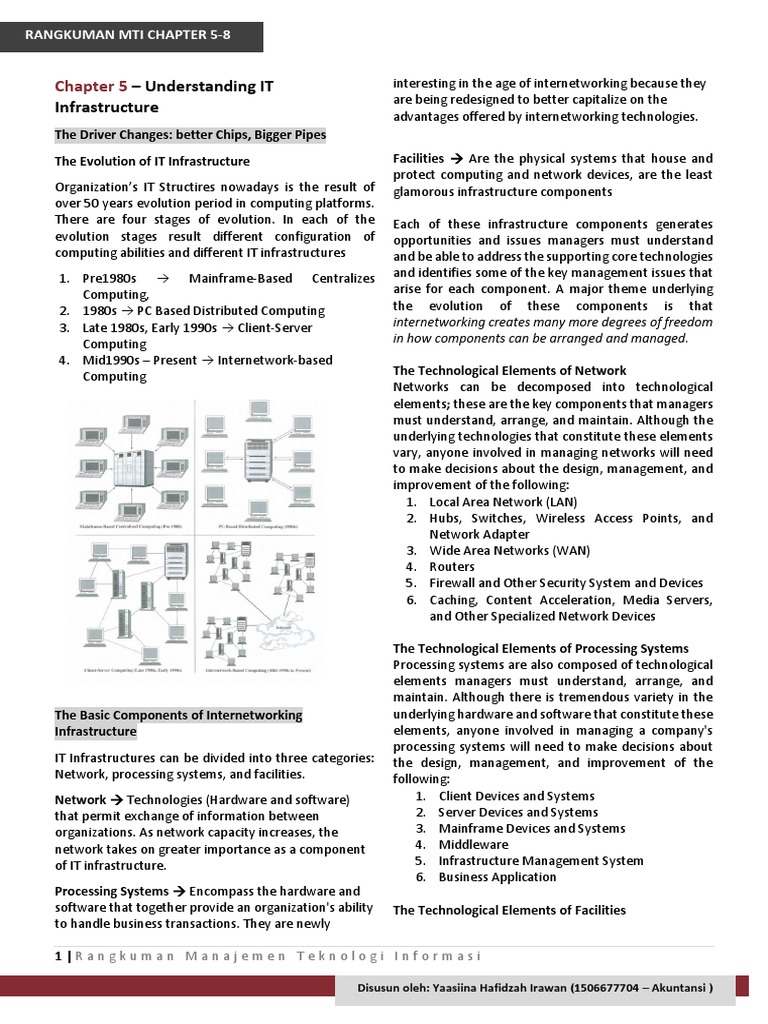 IT Infrastructure Management Overview | PDF | Computer Network | Data ...
