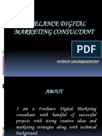 Freelance Digital Marketing Consultant: Nithin Janardhanan