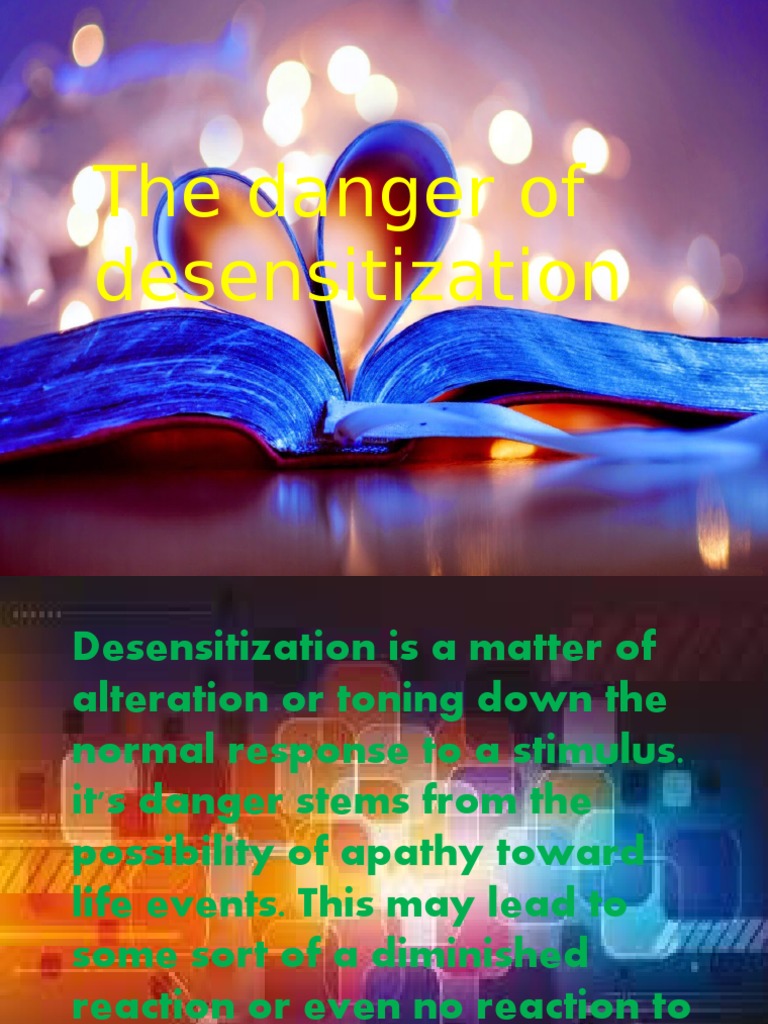 The Risks of Desensitization | PDF | Language Acquisition | Motivation
