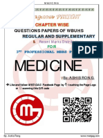 MEDICINE 2018-2008 Regular-Supplementary Chapter Wise Question Papers WBUHS