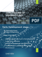 Dimensions of Counselling: N.M.M. Safeek Department of Education Psychology