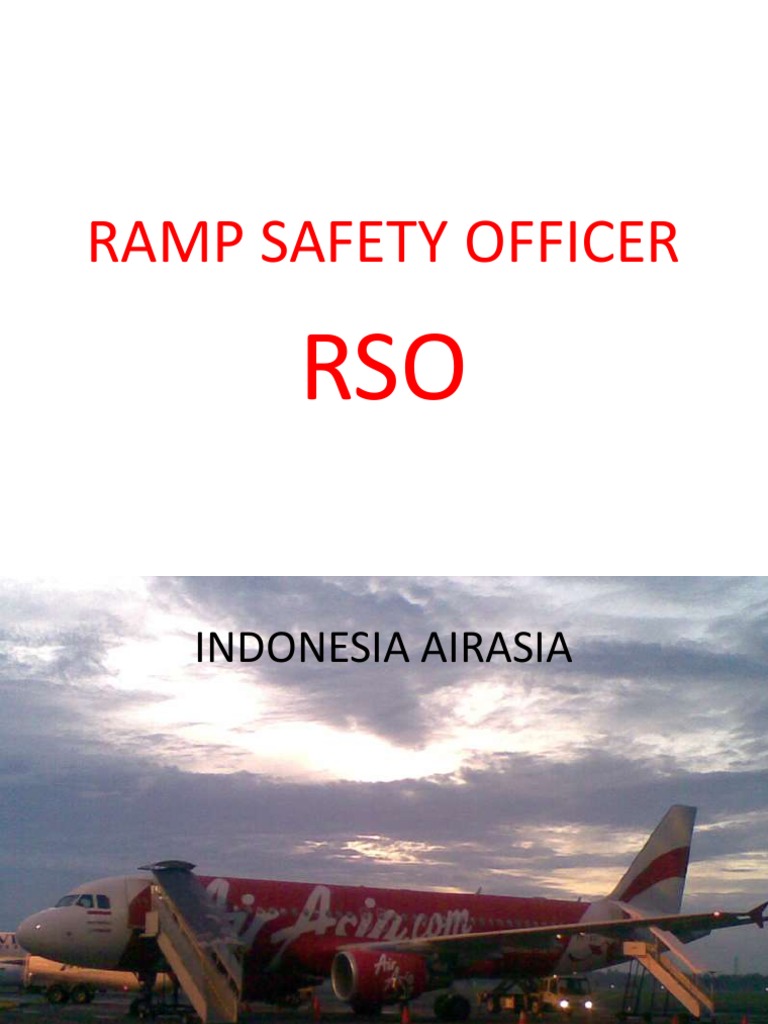 Ramp Safety Officer PDF PDF Dangerous Goods Aviation