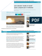 NOTICIAS MILITARES - Defensa Compra en Israel Proyectiles para Los Tanques Leopard Por 3 Millones - España - Diario La Informacion