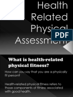 Health Related Physical Assessment