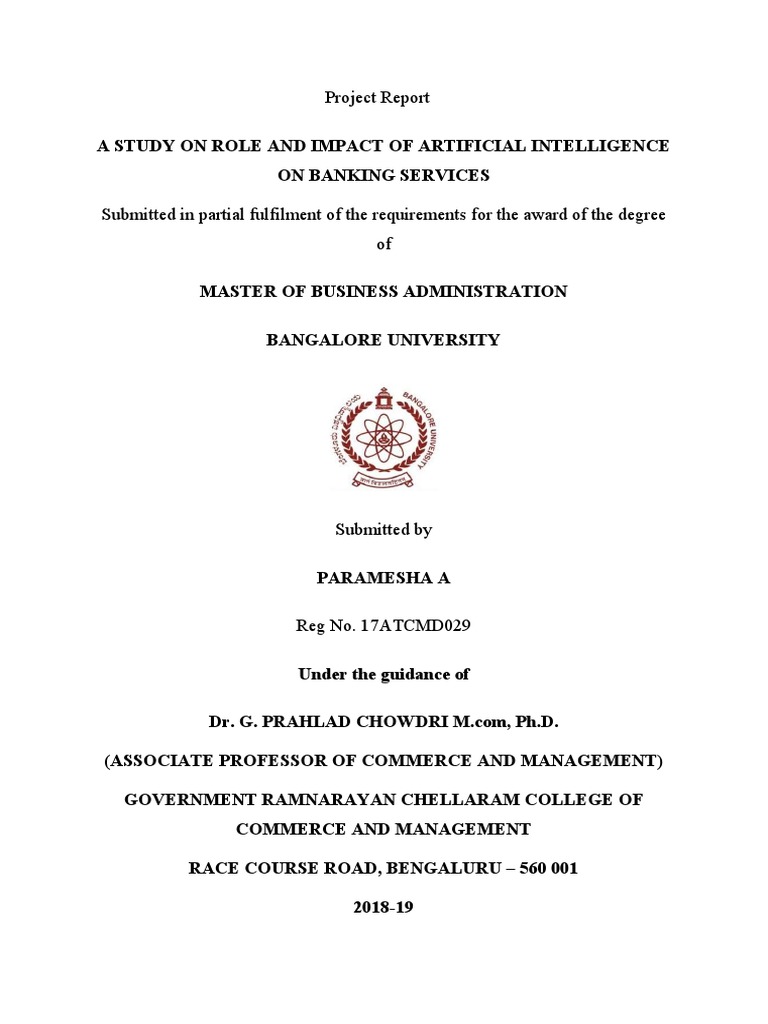 AI's Impact on Banking Services | PDF | Automated Teller Machine | Banks